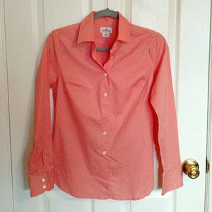 J. Crew Strech Perfect Dress Shirt Button Down XS